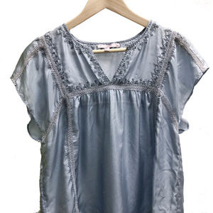 Calypso St. Barth Silk Shirt Size Small